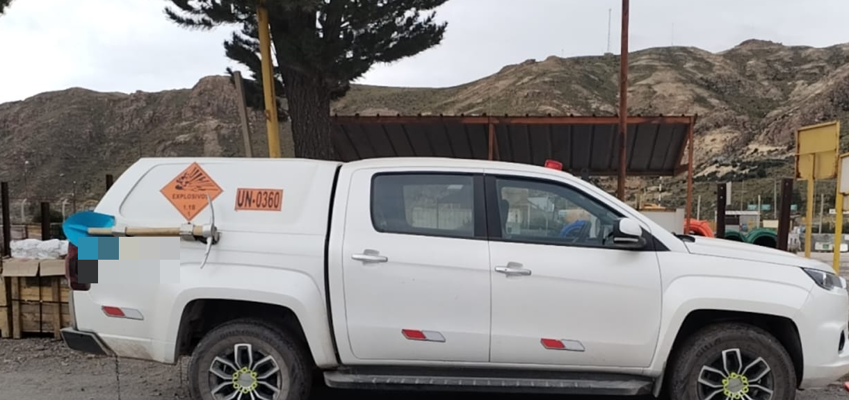 Camioneta de operaciones